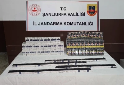 Şanlıurfa’da 460 paket kaçak sigara ele geçirildi
