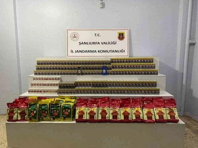 Şanlıurfa&rsquo;da 9 bin 170 paket g&uuml;mr&uuml;k ka&ccedil;ağı sigara ele ge&ccedil;irildi
