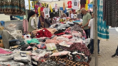 Şanlıurfa&rsquo;da &ccedil;arşıda bayram telaşı
