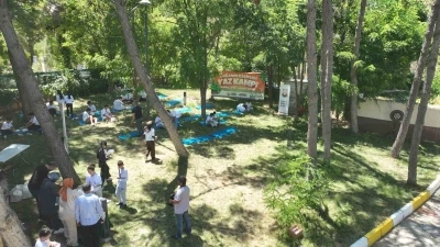 Şanlıurfa&rsquo;da doğanın kaşifleri yaz kampı

