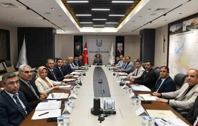 Şanlıurfa’da eğitimin genel durumu ele alındı
