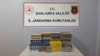 Şanlıurfa’da gümrük kaçağı 2 bin 370 paket sigara ele geçirildi
