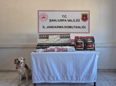 Şanlıurfa’da gümrük kaçağı malzemeler ele geçirildi
