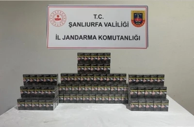 Şanlıurfa’da gümrük kaçakçılarına operasyon
