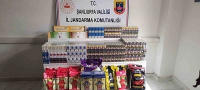 Şanlıurfa&rsquo;da ka&ccedil;ak t&uuml;t&uuml;n ve sigara operasyonu: 52 kişi hakkında işlem başlatıldı