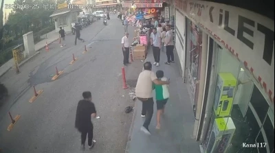 Şanlıurfa’da otele silahlı saldırı anları kameraya yansıdı
