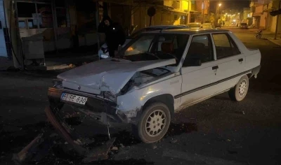 Şanlıurfa&rsquo;da otomobiller &ccedil;arpıştı
