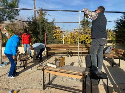 Şanlıurfa&rsquo;da "Her ay bir k&ouml;y okulu projesi" ile k&ouml;y okullarının ihtiya&ccedil;ları gideriliyor
