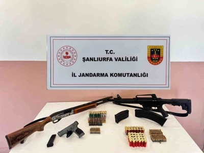 Şanlıurfa’da silah kaçakçılığı operasyonu: 1 gözaltı
