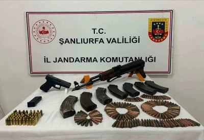 Şanlıurfa&rsquo;da silah ka&ccedil;ak&ccedil;ılığı operasyonu: 2 g&ouml;zaltı
