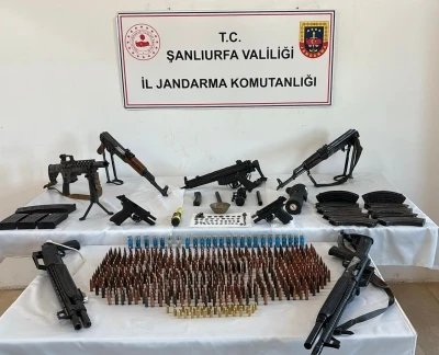 Şanlıurfa’da silah kaçakçılığı operasyonu: 3 şahıs gözaltına alındı
