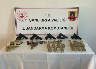 Şanlıurfa&rsquo;da silah ka&ccedil;ak&ccedil;ılığı operasyonu: 4 g&ouml;zaltı
