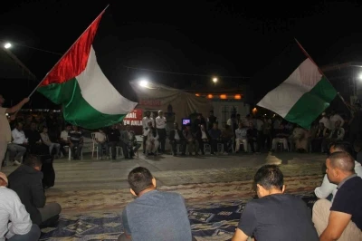 Şanlıurfa’da Sumud Filosu’na destek nöbeti
