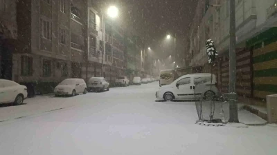 Şanlıurfa&rsquo;da yoğun kar yağışı
