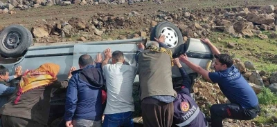 Şanlıurfa-Diyarbakır yolunda kaza: 1 yaralı
