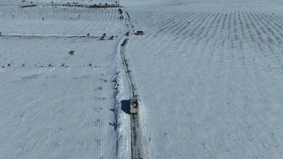 Şanlıurfa kırsalındaki yollar ulaşıma a&ccedil;ıldı
