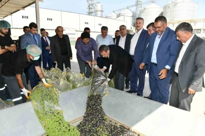 Şanlıurfa Valisi Hasan Şıldak Gıda OSB’de incelemelerde bulundu
