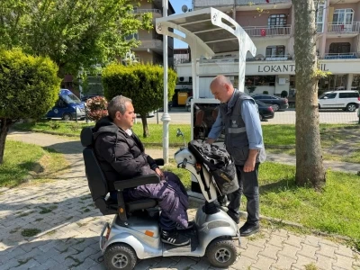 Sapanca&rsquo;da engelli ara&ccedil; şarj istasyonu kuruldu
