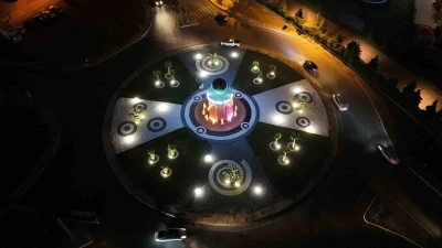 Sapanca’da otoyol çıkışı artık bir sanat eseri gibi
