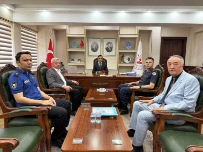 Şaphane&rsquo;de okul &ouml;ğrenci g&uuml;venliği iş birliği toplantısı ger&ccedil;ekleştirildi
