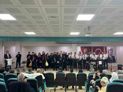 Sarıcakaya&rsquo;da ilk kez &lsquo;T&uuml;rk Halk M&uuml;ziği Konseri&rsquo; d&uuml;zenlendi
