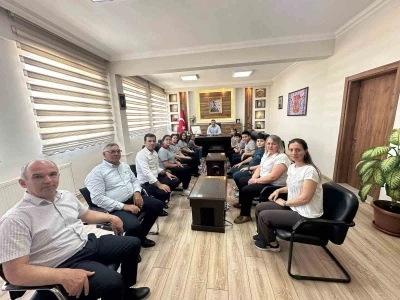 Sarıg&ouml;l&rsquo;&uuml;n gururu &ouml;ğrencilerden Kaymakam Dalak&rsquo;a ziyaret

