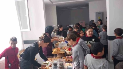 Sarıgöllü öğrencilerden Gazze’deki çocuklara destek
