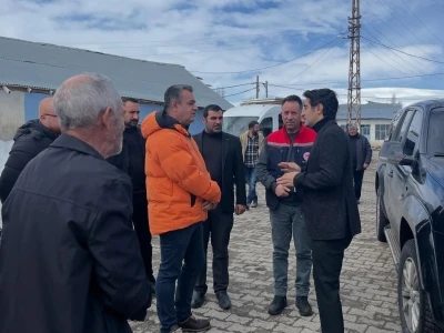 Sarıkamış Kaymakamı Enis Aslantatar&rsquo;dan Yenik&ouml;y&rsquo;e ziyaret
