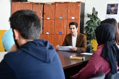 Sarıkamış Kaymakamı Enis Aslantatar, "&Ouml;ğrencilerimiz bizim i&ccedil;in &ccedil;ok kıymetli"
