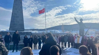 Sarıkamış&rsquo;ta gen&ccedil; y&uuml;rekler donan umutları ısıttı
