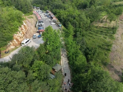 Sarıkaya mağarası ilgi odağı oldu
