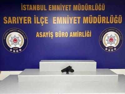 Sarıyer&rsquo;de iş yerine silahla ateş eden 2 ş&uuml;pheli tutuklandı
