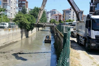 SASKİ&rsquo;den dere yataklarına neşter
