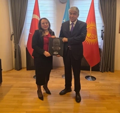 SATKOF Başkanı Bay’dan Sultan Raev’e ziyaret
