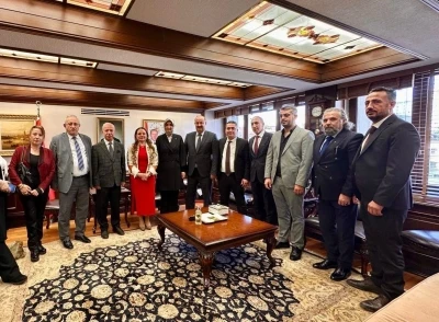 SATKOF ve USTKON&rsquo;dan Bakan Yardımcısı Yiğitbaşı&rsquo;na ziyaret
