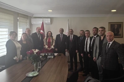 SATKOF ve USTKON heyetinden K&uuml;lt&uuml;r ve Turizm Bakan Yardımcısı Alpaslan&rsquo;a ziyaret
