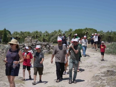 Satran&ccedil; ustaları Pamukkale ve Hierapolis&rsquo;e hayran kaldı
