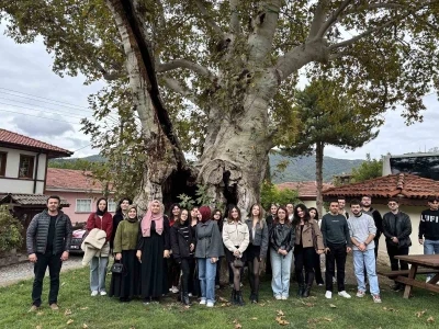 SAÜ öğrencileri tarihin ve doğanın güzellikleriyle buluştu
