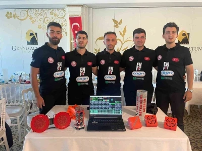 SAÜ takımı uydu yarışmasında 3’üncü oldu
