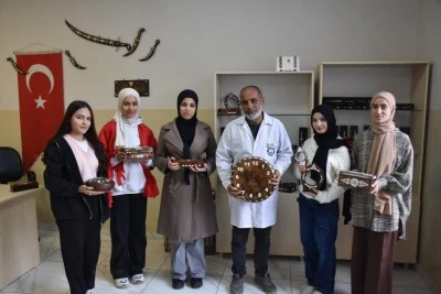 Sedef kakma sanatı kadın h&uuml;neriyle buluştu