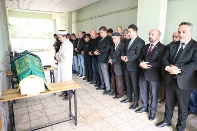 Şehidimizin annesine son görev
