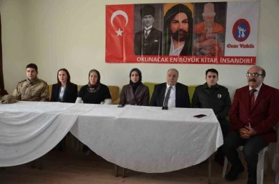 Şehit asker Erse&ccedil;en i&ccedil;in Tercan&rsquo;da Mevlid-i Şerif okutuldu
