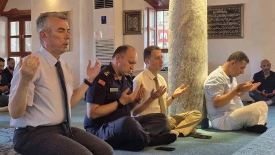Şehit Ercan Yang&ouml;z i&ccedil;in Kuran okundu
