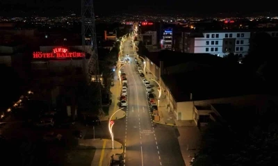 Şehit Erg&uuml;n K&ouml;nc&uuml; Caddesi modern g&ouml;r&uuml;n&uuml;me kavuştu
