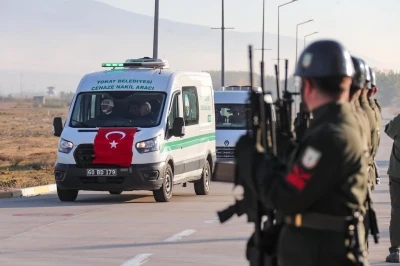 Şehit Eyüp Güner Gaziantep’e dualarla uğurlandı
