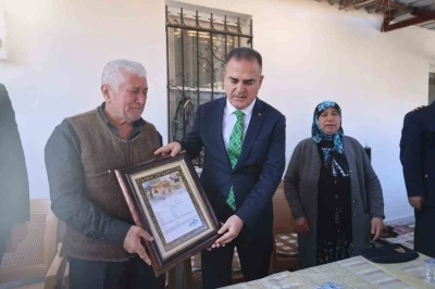 Şehit Kuran’ın ailesine şehadet belgesi verildi
