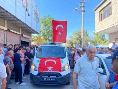 Şehit olan orman personeli Demirel son yolculuğuna uğurlandı
