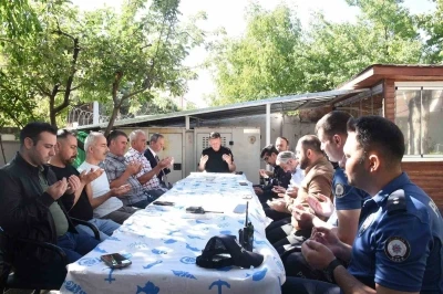 Şehit polis isminin verildiği karakolda dualarla yad edildi
