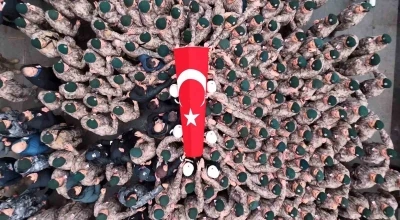 Şehit polise silah arkadaşlarından duygusal veda
