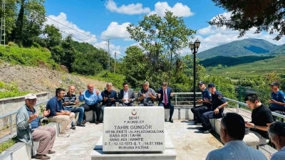 Şehit Tahir G&uuml;ng&ouml;r, Şahadetinin 32. Yılında Dualarla Anıldı
